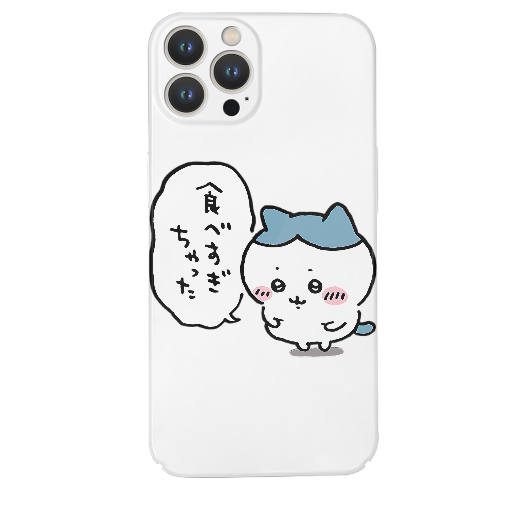 （画像用） ちいかわ ハチワレ Chii-kawa hachiware 【iPhone 14シリーズ対応】ハードケース